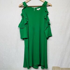 Umgee cold shoulder dress size L